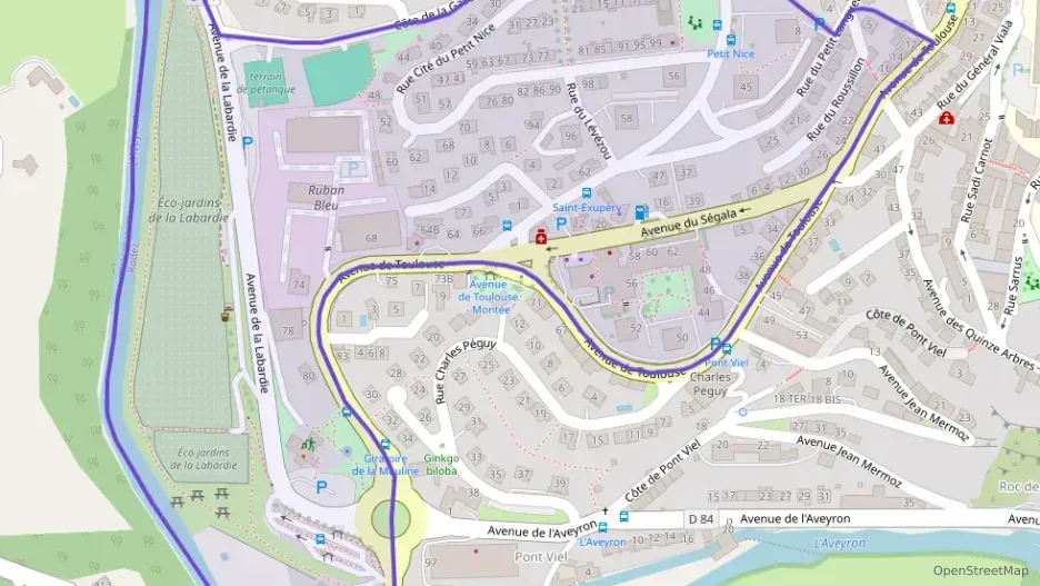 Maison 86 m² trois pièces à vendre à Rodez Maison 86 m² trois pièces à vendre à Rodez