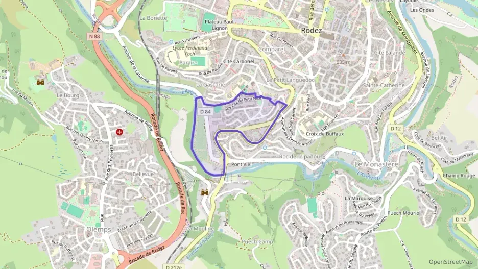 Maison 86 m² trois pièces à vendre à Rodez Maison 86 m² trois pièces à vendre à Rodez