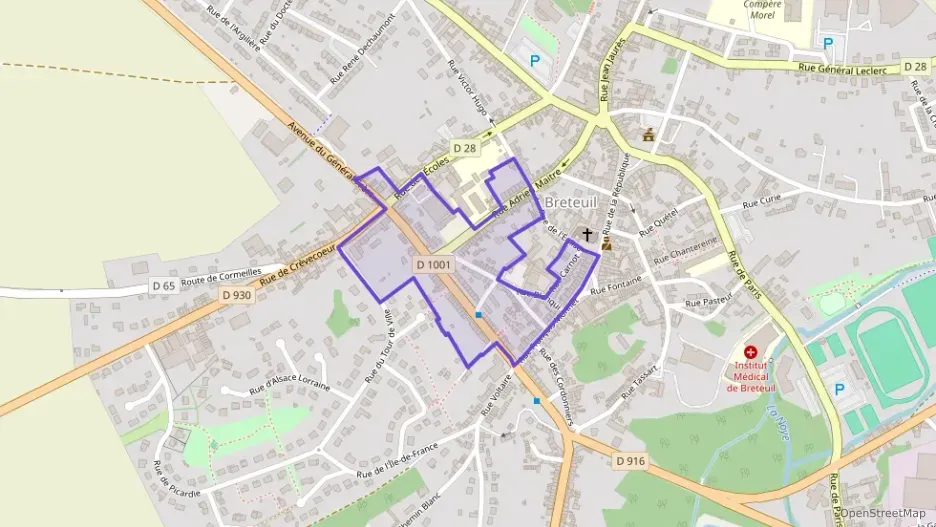 Maison 52 m² quatre pièces à vendre à Breteuil Maison 52 m² quatre pièces à vendre à Breteuil