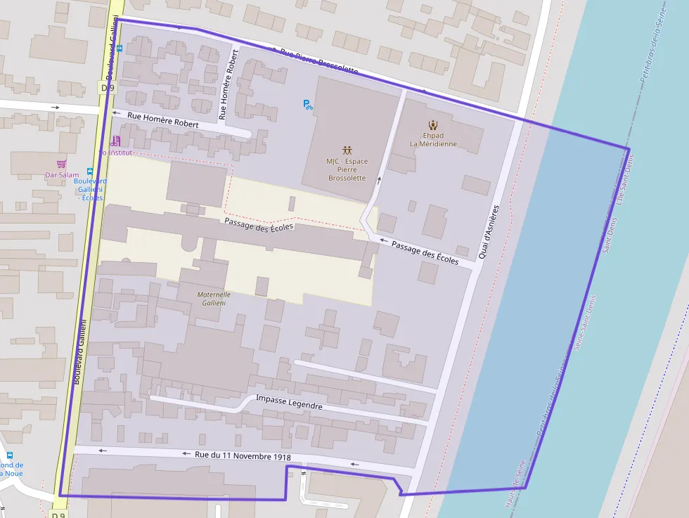 Maison 80 m² quatre pièces à vendre à Villeneuve-la-Garenne