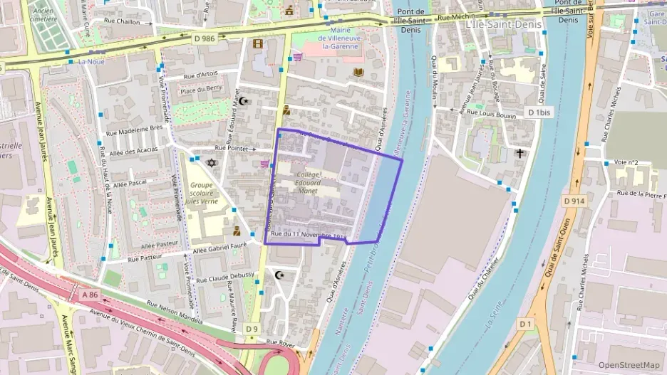 Maison 80 m² quatre pièces à vendre à Villeneuve-la-Garenne