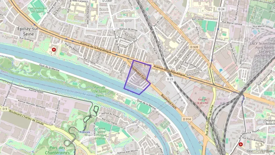 Maison 56 m² trois pièces à vendre à Épinay-sur-Seine