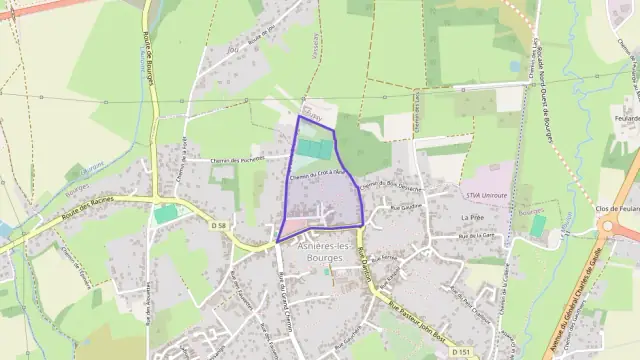 Maison 63 m² trois pièces à vendre à Bourges