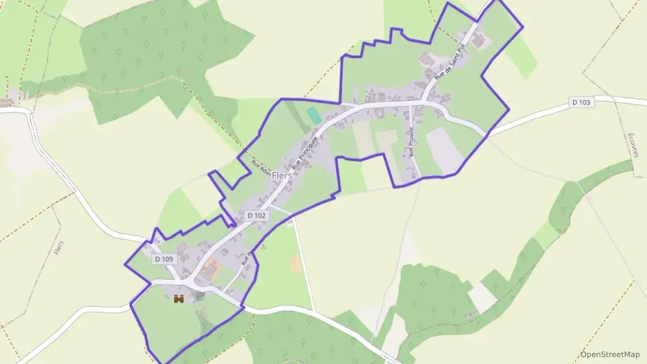 Maison 111 m² quatre pièces à vendre à Flers