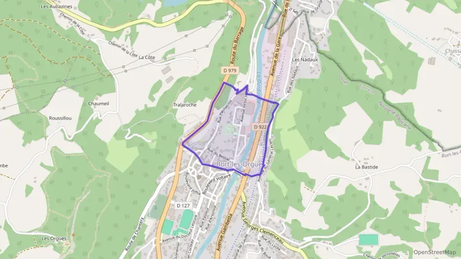 Maison 70 m² quatre pièces à vendre à Bort-les-Orgues