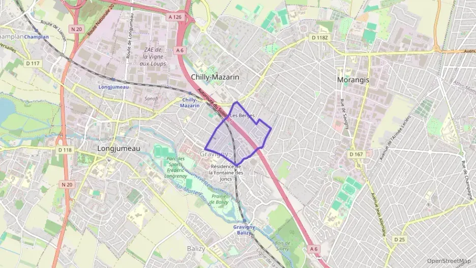 Maison 77 m² quatre pièces à vendre à Chilly-Mazarin