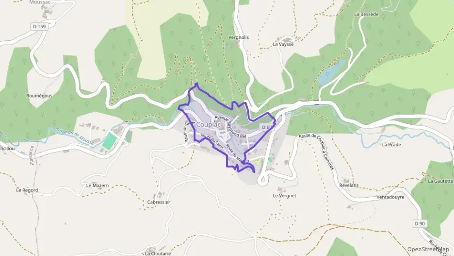 Maison 45 m² trois pièces à vendre à Coupiac