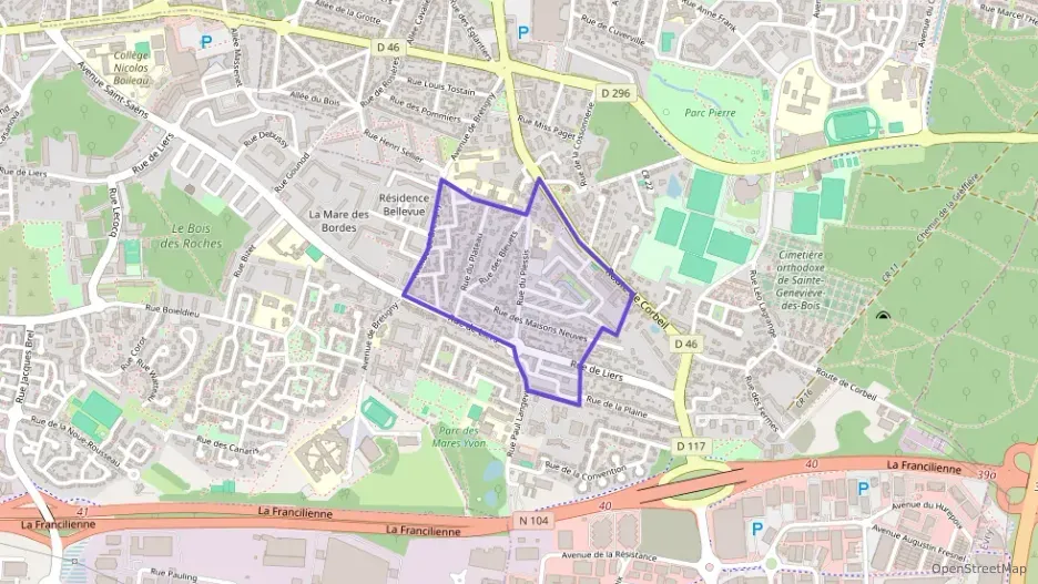 Maison 82 m² cinq pièces à vendre à Sainte-Geneviève-des-Bois