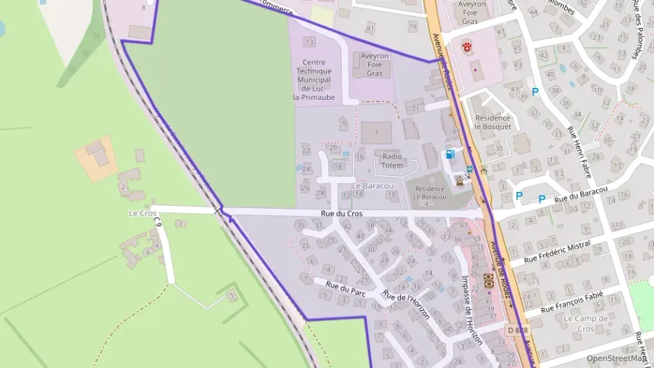 Maison 88 m² quatre pièces à vendre à Luc-la-Primaube Maison 88 m² quatre pièces à vendre à Luc-la-Primaube