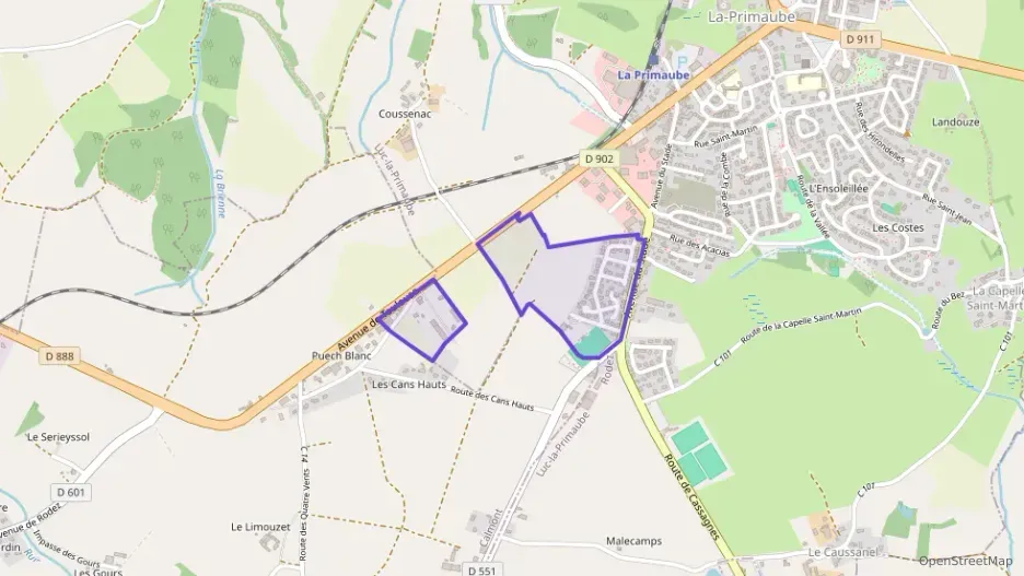 Maison 96 m² cinq pièces à vendre à Luc-la-Primaube