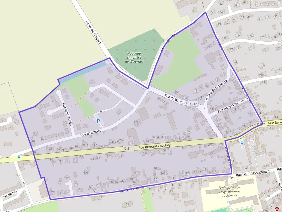 Maison 96 m² quatre pièces à vendre à Wizernes