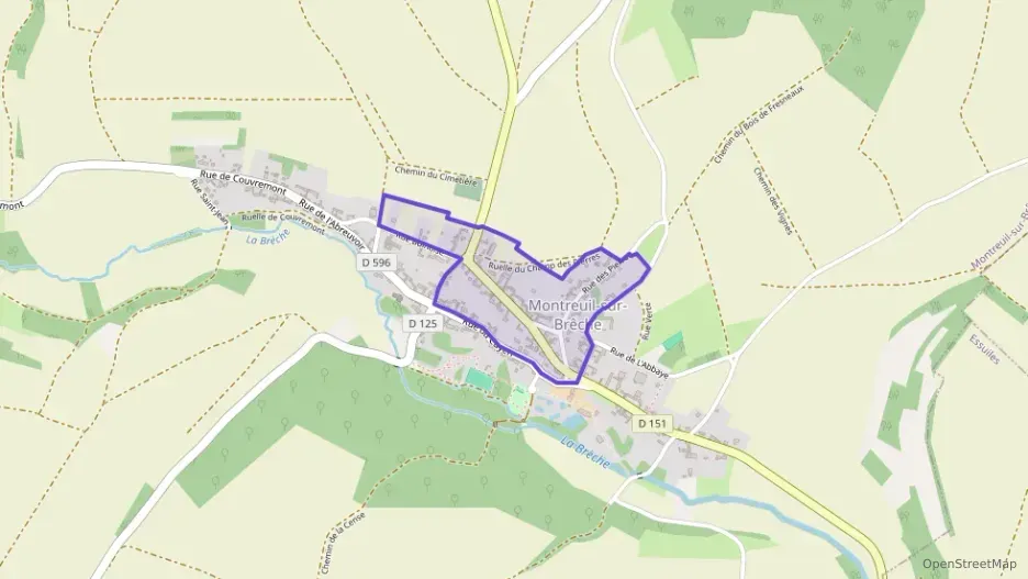 Maison 90 m² cinq pièces à vendre à Montreuil-sur-Brêche Maison 90 m² cinq pièces à vendre à Montreuil-sur-Brêche