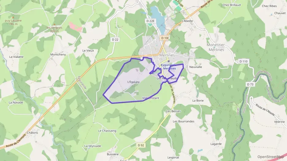 Maison 75 m² quatre pièces à vendre à Merlines