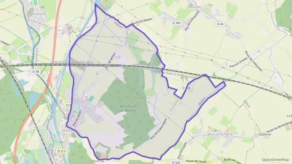 Maison 63 m² trois pièces à vendre à Watten Maison 63 m² trois pièces à vendre à Watten