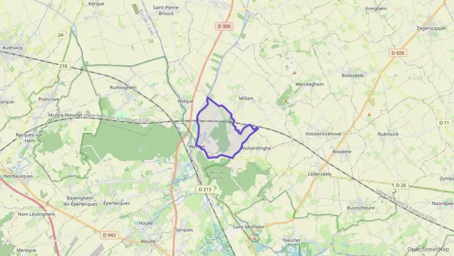 Maison 63 m² trois pièces à vendre à Watten Maison 63 m² trois pièces à vendre à Watten