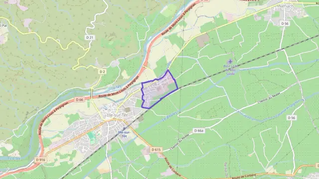 Maison 94 m² quatre pièces à vendre à Ille-sur-Têt