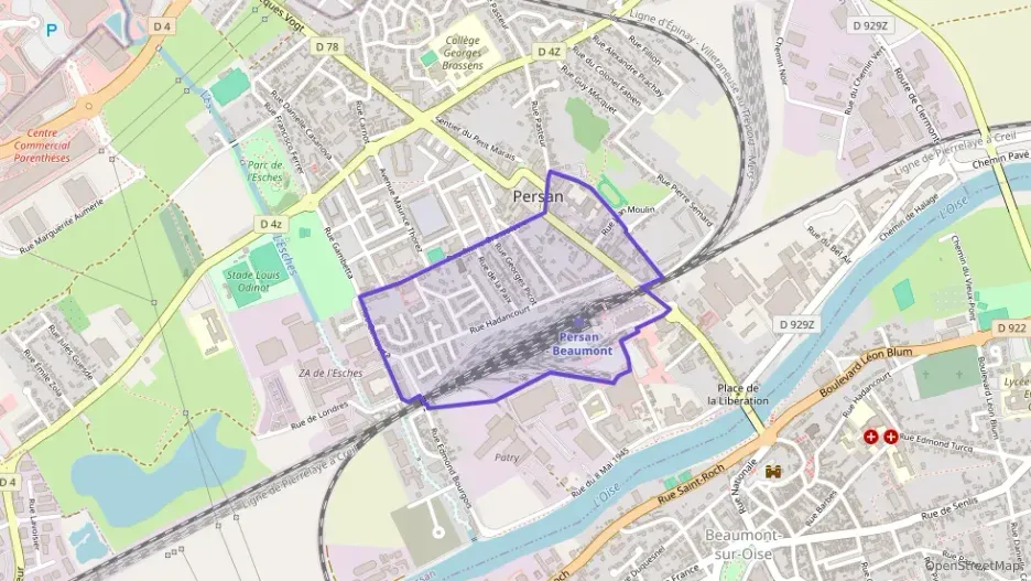 Maison 69 m² quatre pièces à vendre à Persan