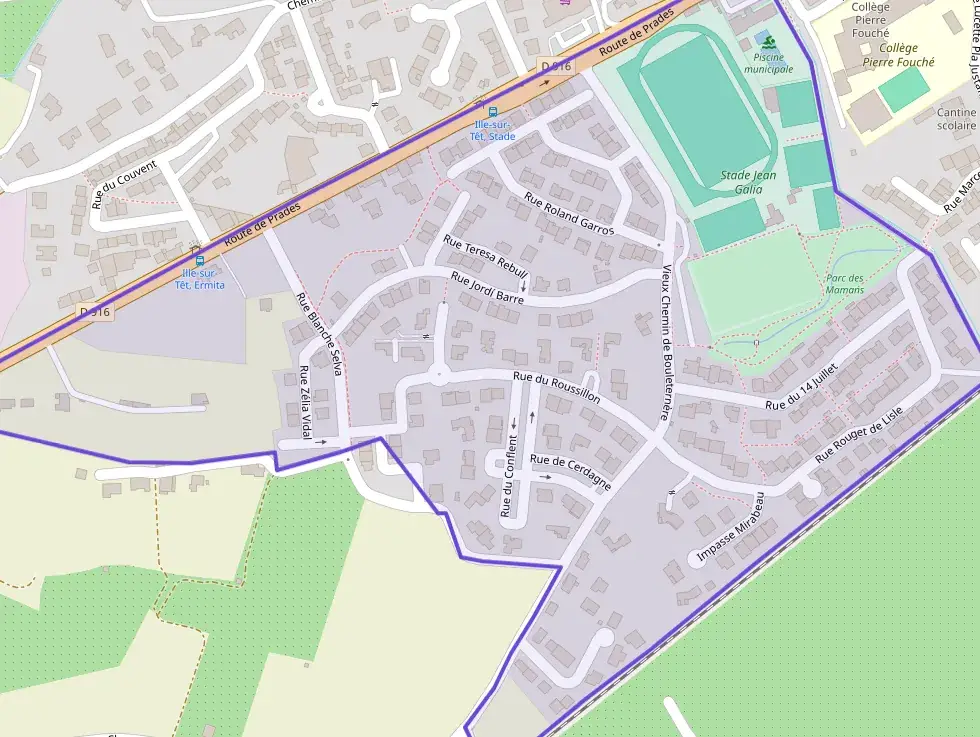 Maison 93 m² quatre pièces à vendre à Ille-sur-Têt