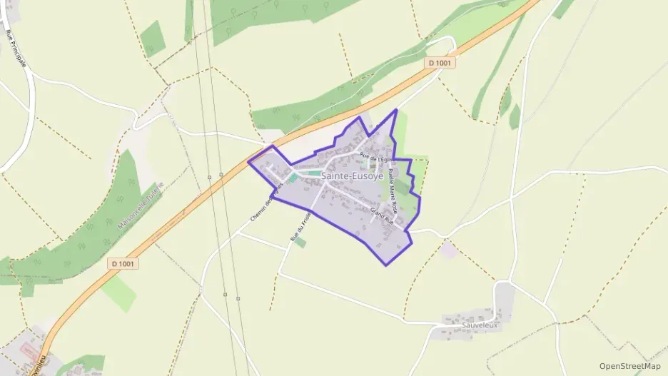 Maison 90 m² quatre pièces à vendre à Sainte-Eusoye