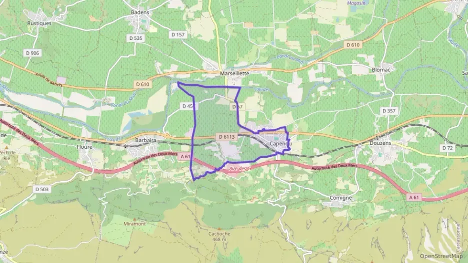 Maison 85 m² quatre pièces à vendre à Capendu