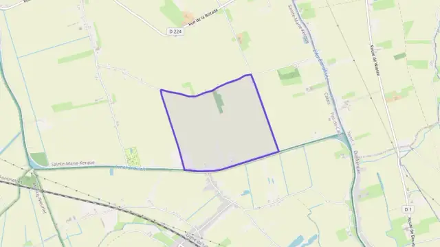 Maison 48 m² trois pièces à vendre à Sainte-Marie-Kerque