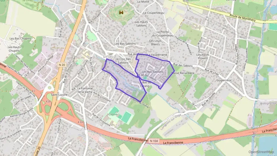 Maison 78 m² quatre pièces à vendre à Linas