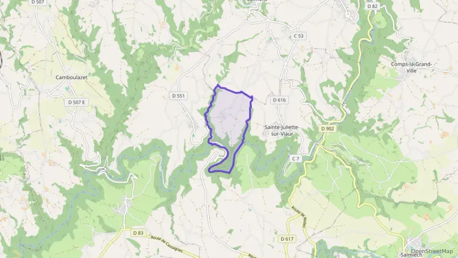 Maison 120 m² quatre pièces à vendre à Sainte-Juliette-sur-Viaur