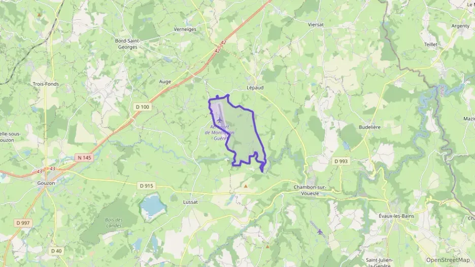 Maison 60 m² trois pièces à vendre à Lépaud