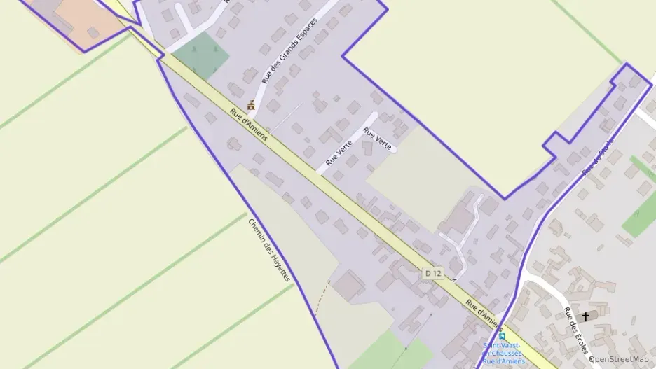 Maison 110 m² quatre pièces à vendre à Saint-Vaast-en-Chaussée