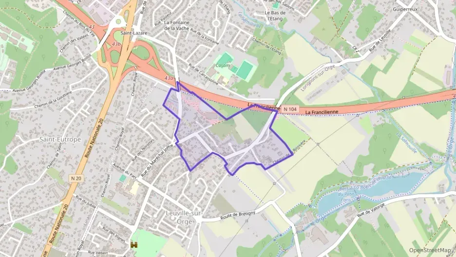 Maison 104 m² quatre pièces à vendre à Leuville-sur-Orge