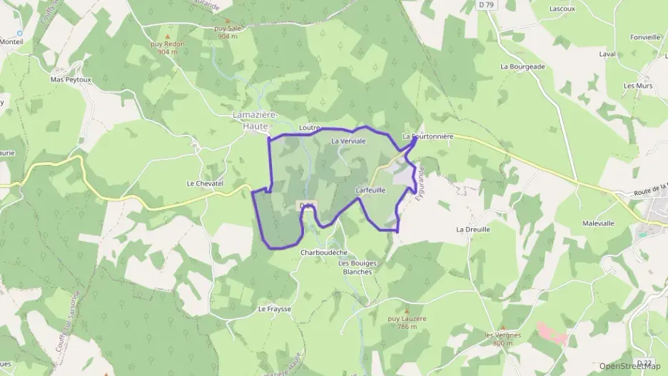 Maison 73 m² deux pieces à vendre à Lamazière-Haute