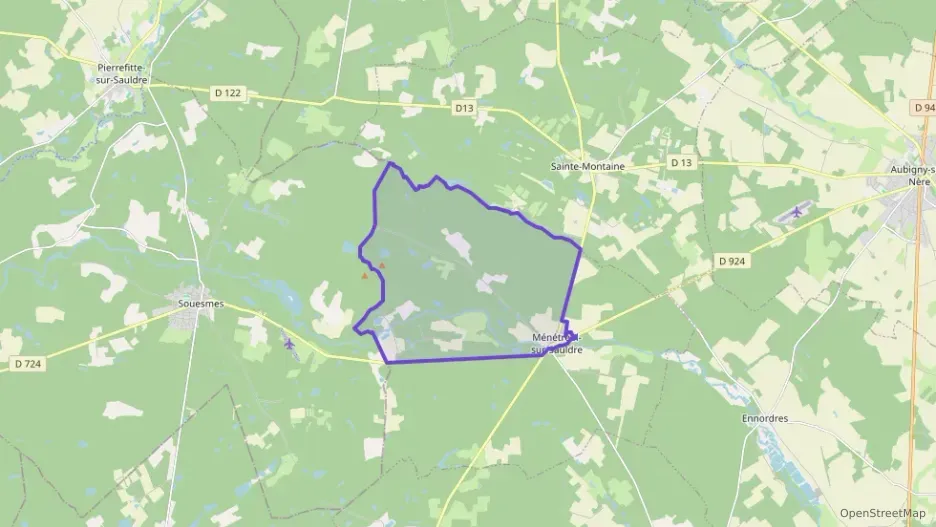 Maison 104 m² quatre pièces à vendre à Ménétréol-sur-Sauldre