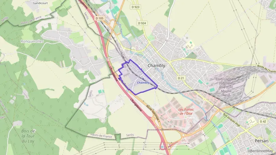 Maison 80 m² quatre pièces à vendre à Chambly