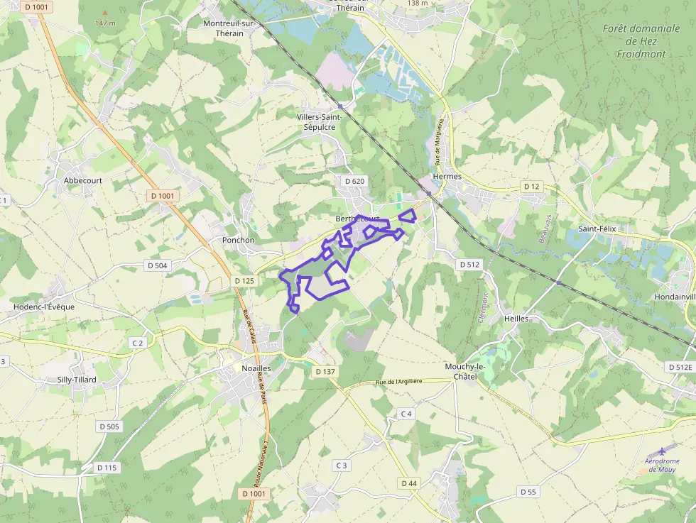 Maison 95 m² quatre pièces à vendre à Berthecourt