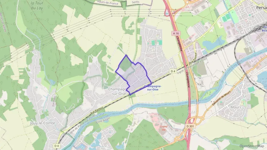 Maison 150 m² quatre pièces à vendre à Champagne-sur-Oise