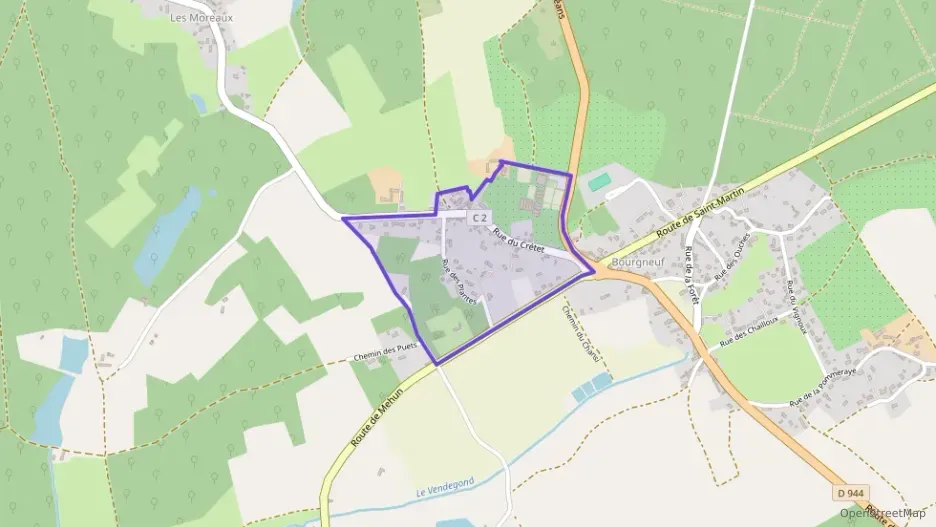 Maison 70 m² quatre pièces à vendre à Saint-Éloy-de-Gy