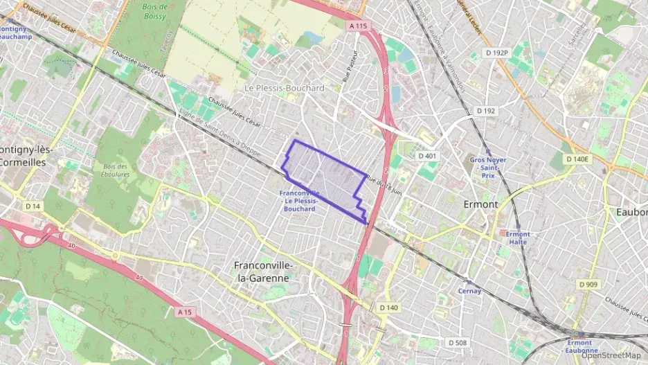 Maison 132 m² quatre pièces à vendre à Franconville