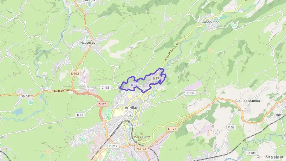 Maison 115 m² cinq pièces à vendre à Aurillac