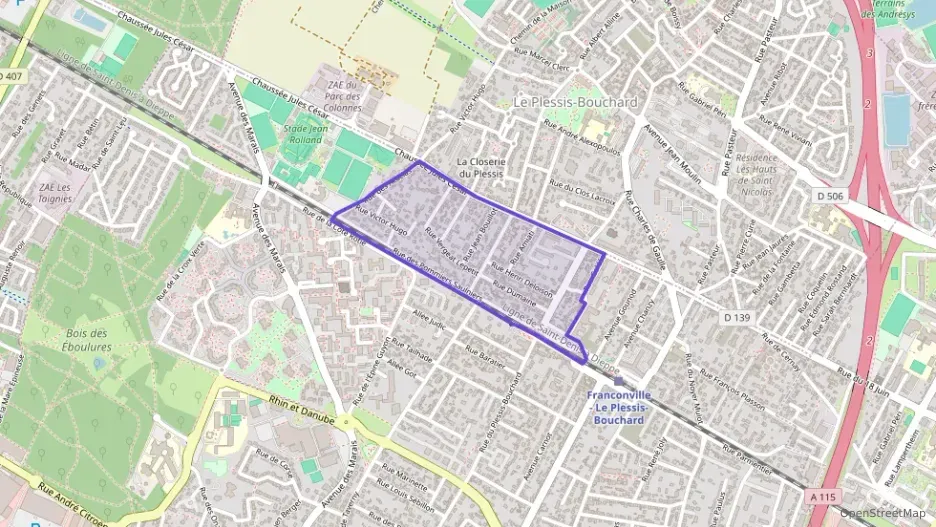 Maison 140 m² six pièces à vendre à Franconville Maison 140 m² six pièces à vendre à Franconville