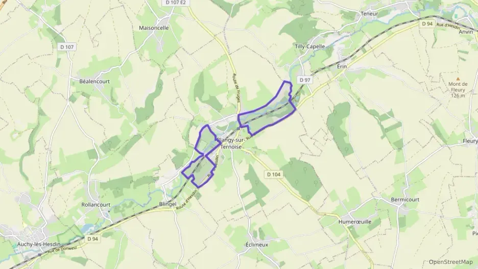 Maison 63 m² trois pièces à vendre à Blangy-sur-Ternoise