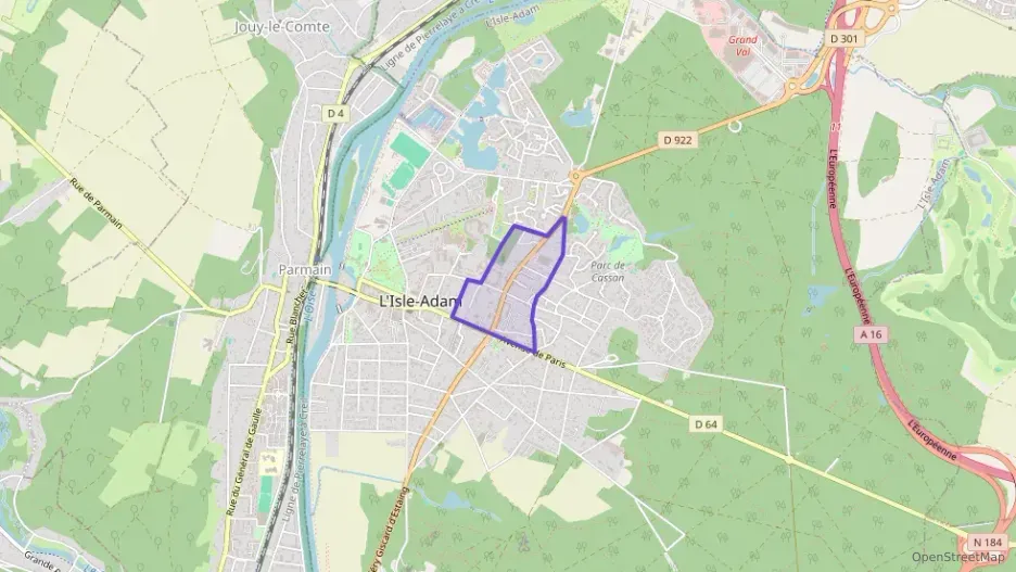 Maison 110 m² quatre pièces à vendre à L`Isle-Adam