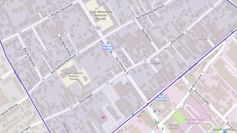 Maison 58 m² trois pièces à vendre à Argenteuil