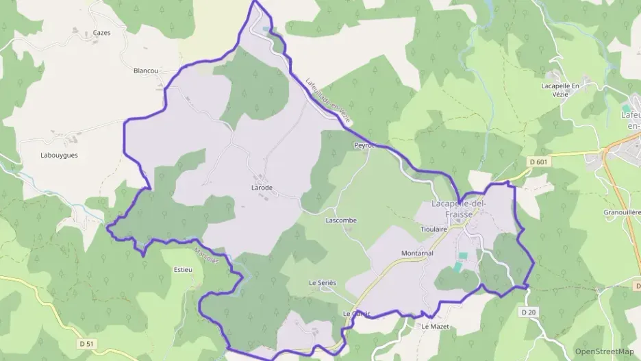 Maison 94 m² six pièces à vendre à Lacapelle-del-Fraisse