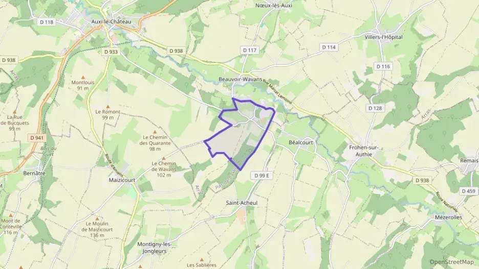 Maison 117 m² quatre pièces à vendre à Beauvoir-Wavans