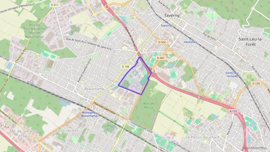 Maison 106 m² six pièces à vendre à Taverny