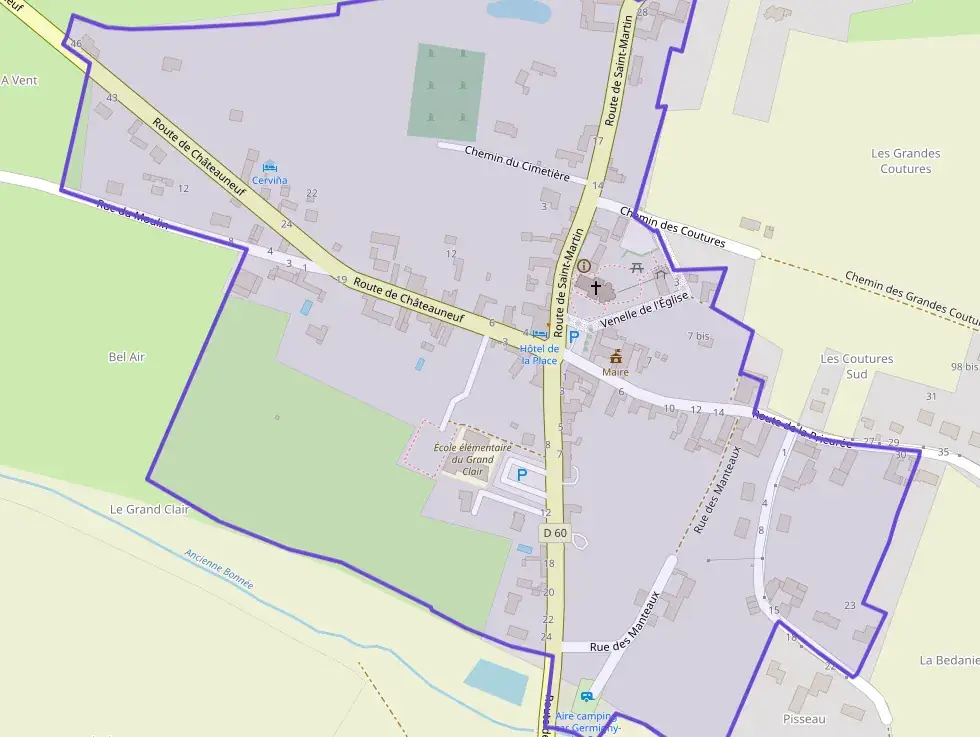 Maison 62 m² trois pièces à vendre à Germigny-des-Prés