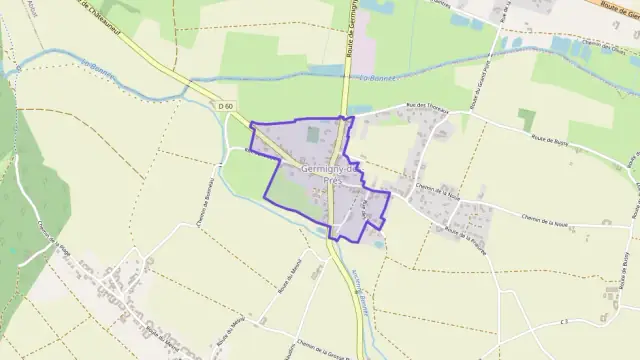 Maison 62 m² trois pièces à vendre à Germigny-des-Prés