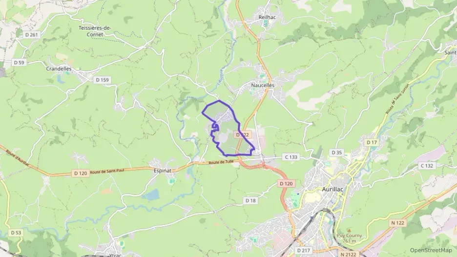 Maison 89 m² quatre pièces à vendre à Naucelles