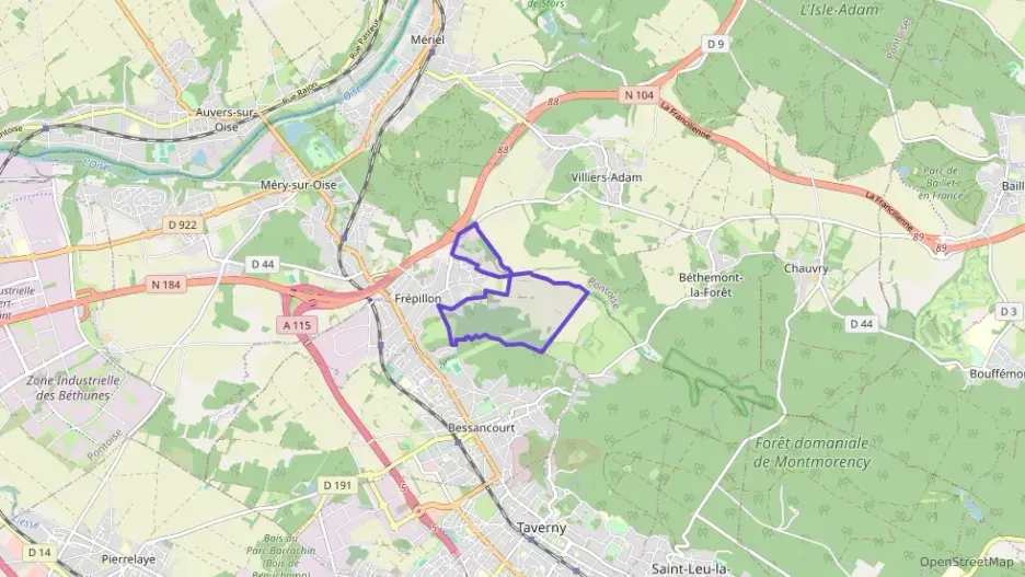 Maison 111 m² six pièces à vendre à Frépillon Maison 111 m² six pièces à vendre à Frépillon