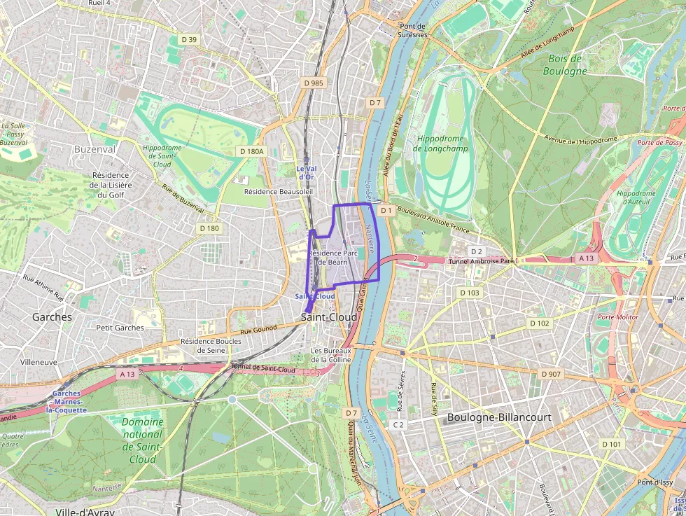 Maison 100 m² 5 pièces à vendre à Saint-Cloud